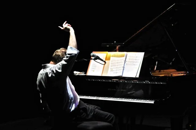 Wim Mertens, piano