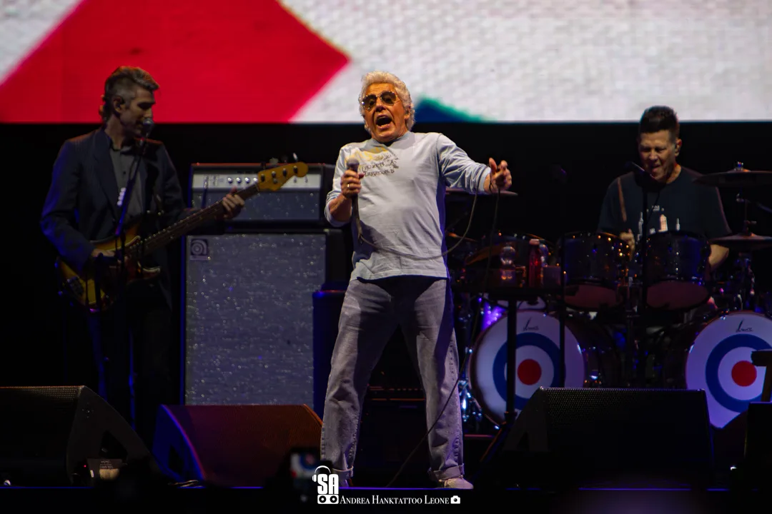 The Who live al Parco della Musica di Milano, foto di Andrea Leone (2025)