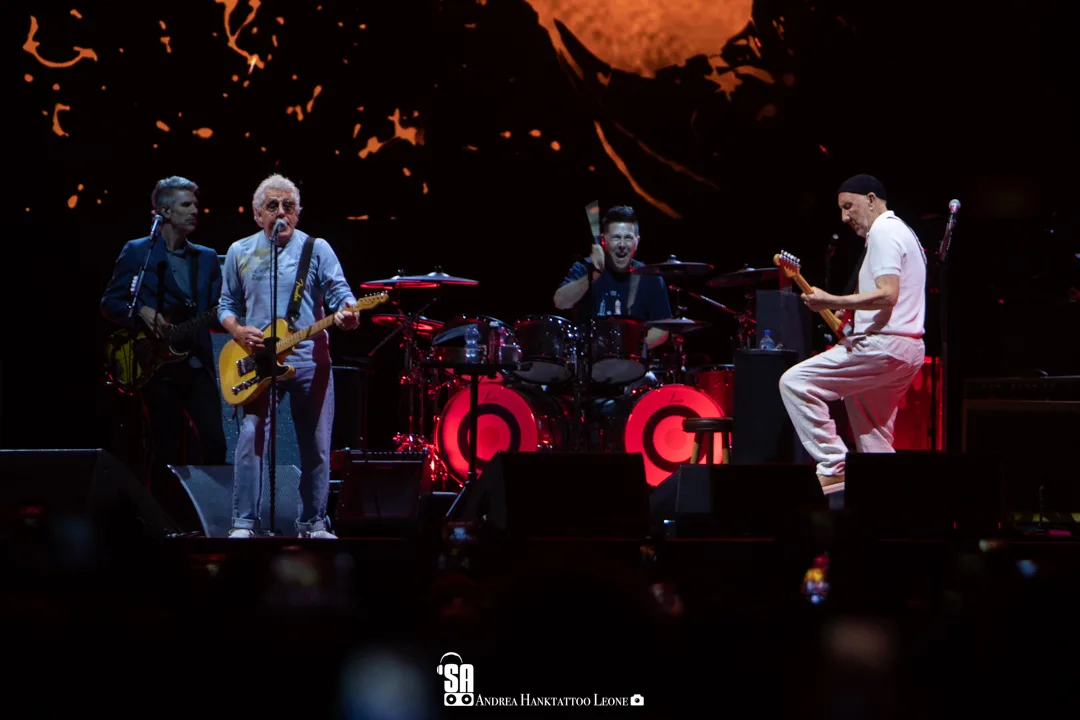 The Who live al Parco della Musica di Milano, foto di Andrea Leone (2025)