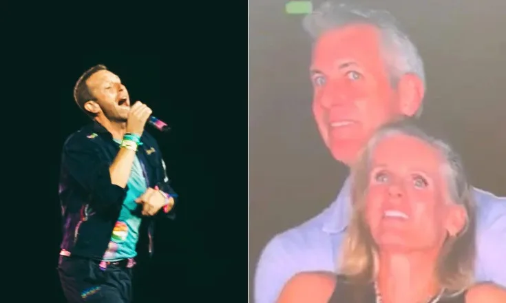 Chris Martin dei Coldplay; Andy Byron e Kristin Cabot di Astronomer