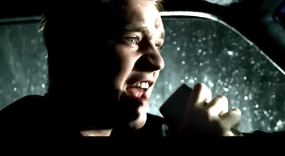 Eminem, still dal videoclip “Stan”