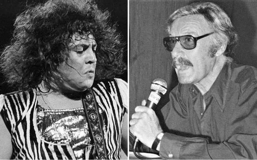 Marc Bolan e Stan Lee