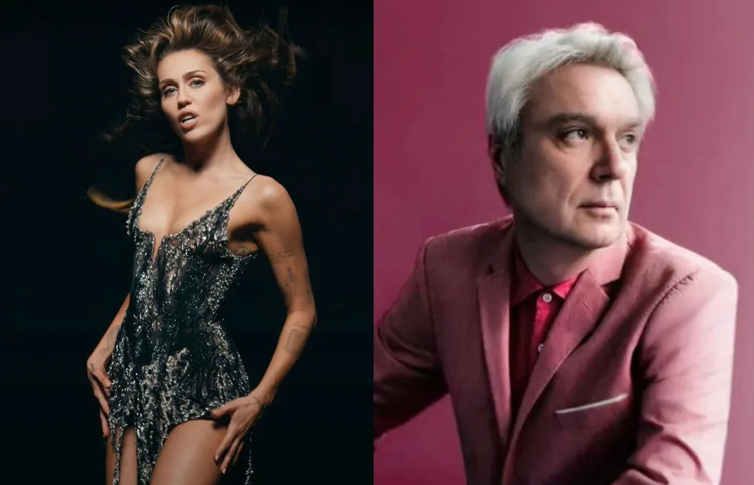 Miley Cyrus e David Byrne