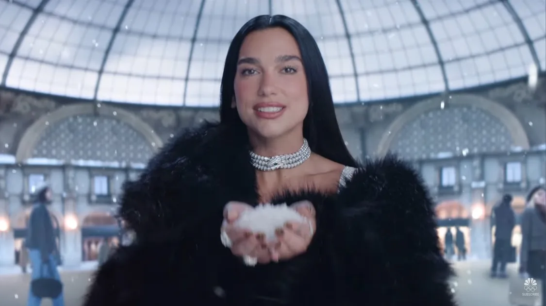 Dua Lipa a Milano per i Giochi Olimpici Invernali