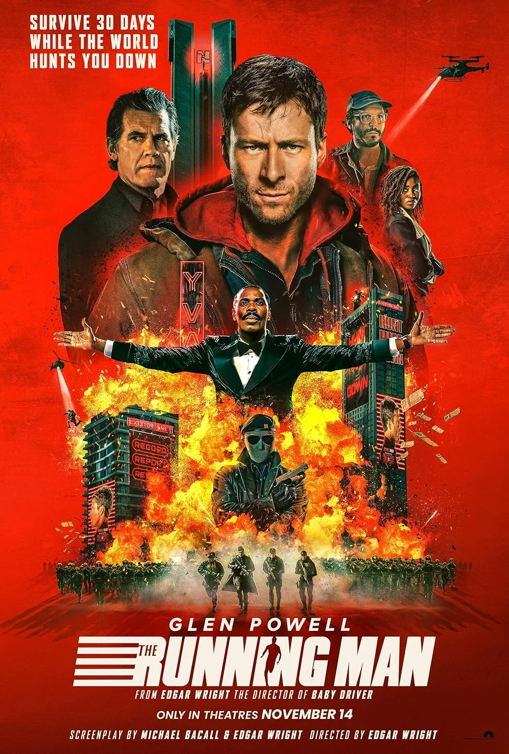 The Running Man poster