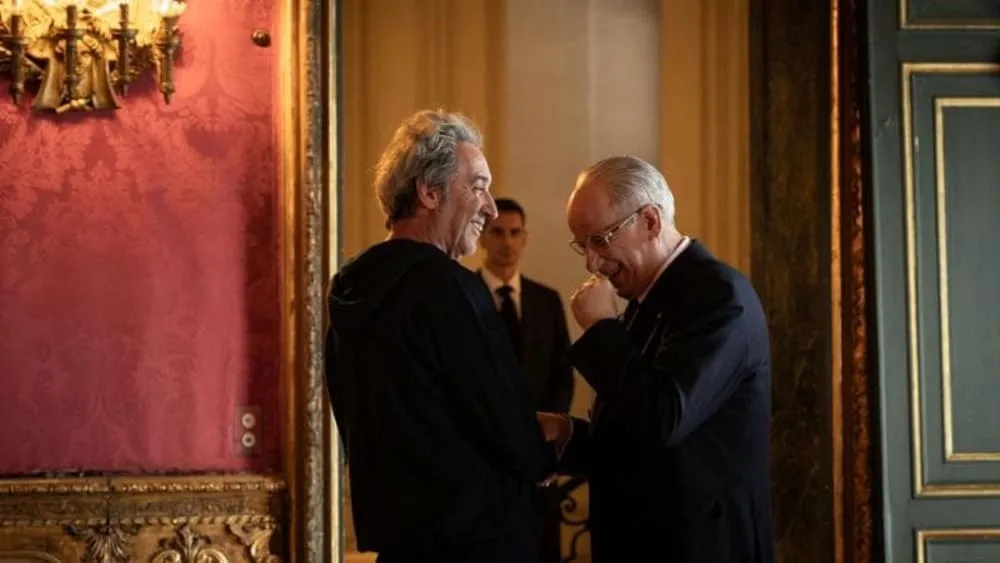 Sorrentino e Toni Servillo