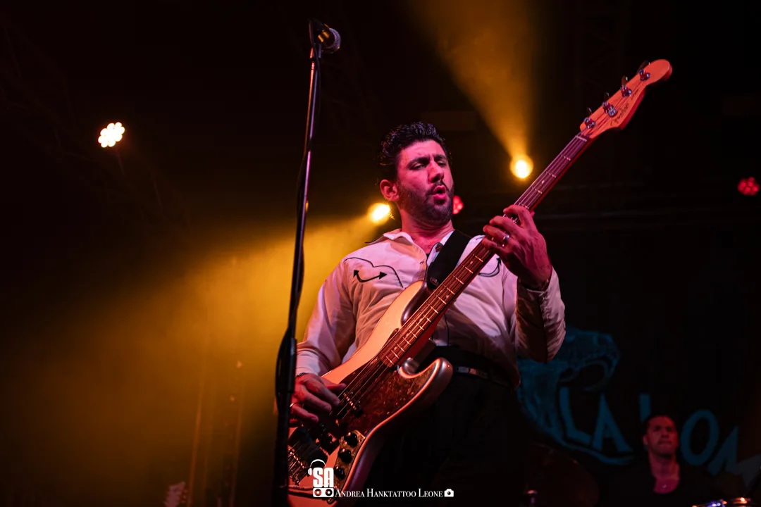 La Los Angeles League of Musicians, aKa LA LOM, live al Circolo Magnolia di Segrate, foto di Andrea Leone (2026)