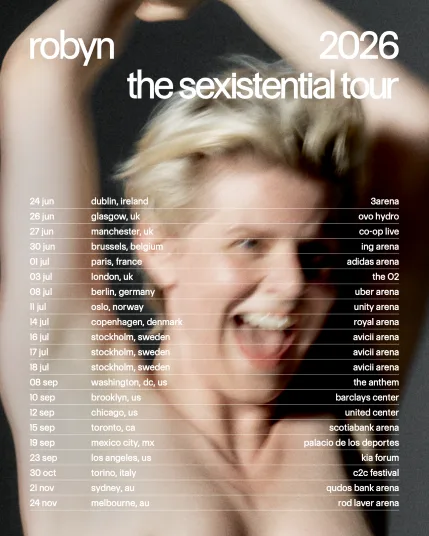 Robyn tour 2026