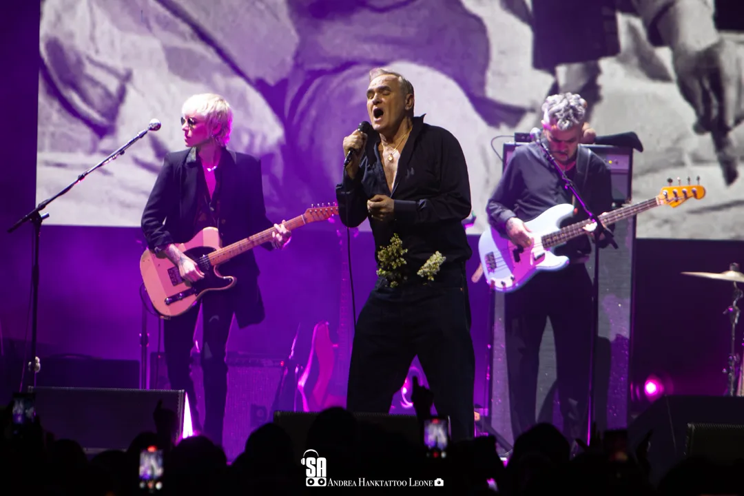 Morrissey live al Fabrique di Milano, foto di Andrea Leone (2026)