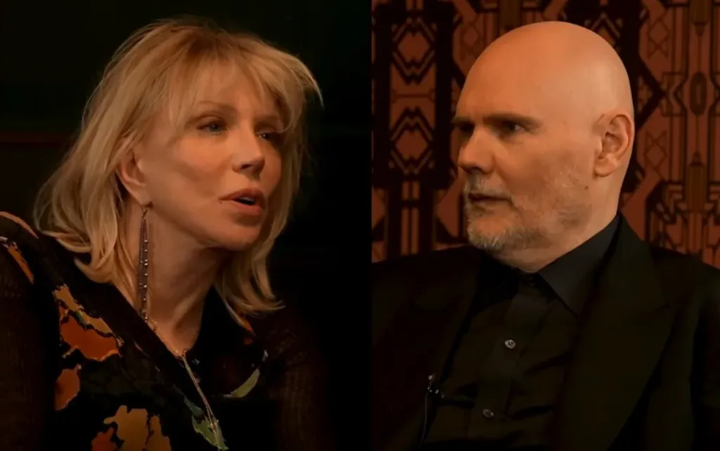 Courtney Love e Billy Corgan