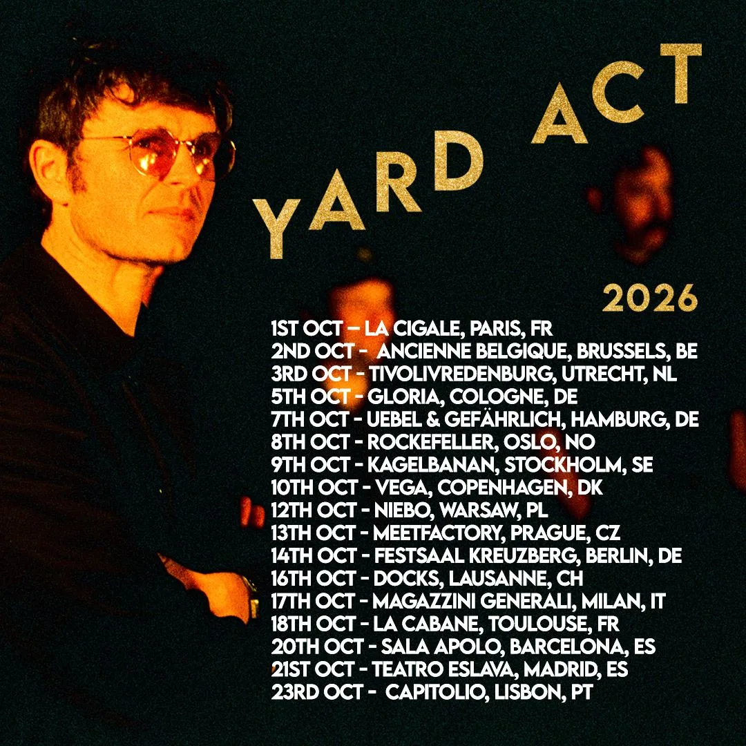 Yard Act tour 2026