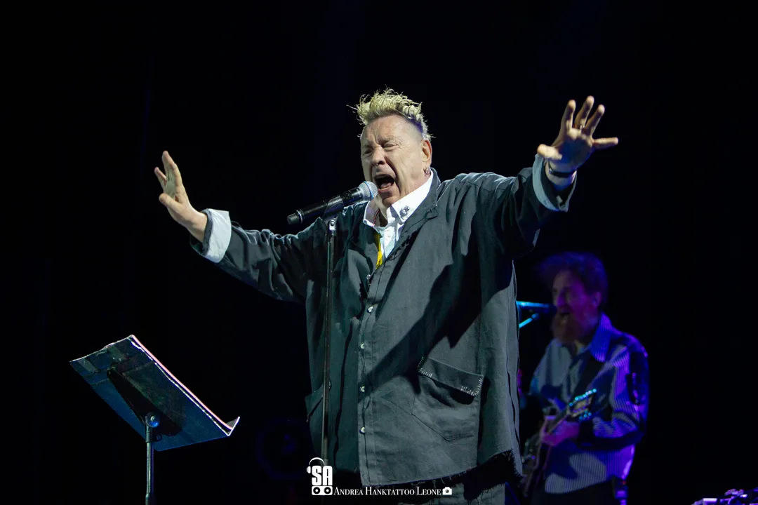 John Lydon, Public Image Ltd. live all'Alcatraz di Milano, foto di Andrea Leone (2026)