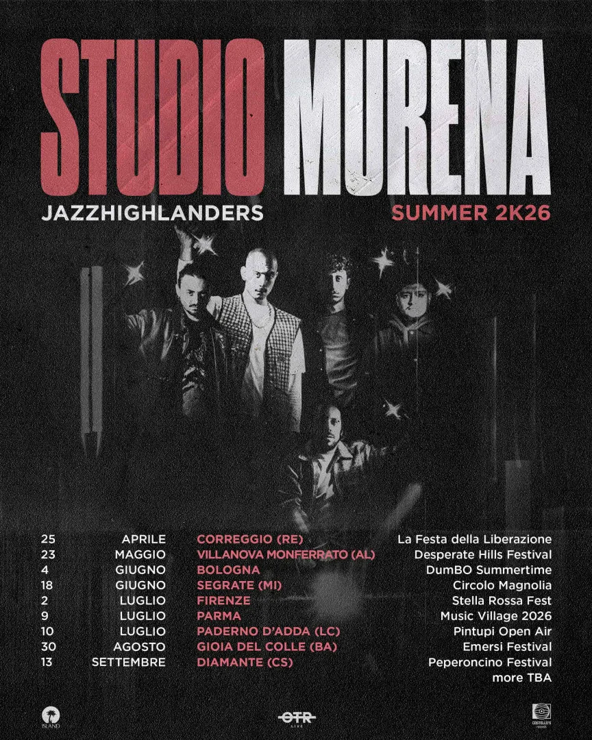 Studio Murena tour estivo 2026