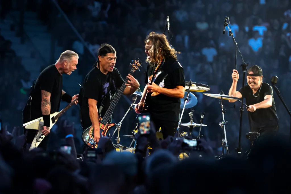 Metallica live allo Stadio Renato Dall'Ara
